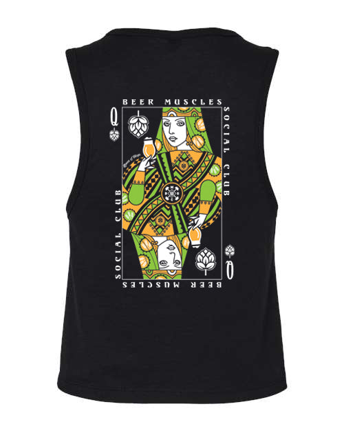 Queen of Hops Women's Crop Tank