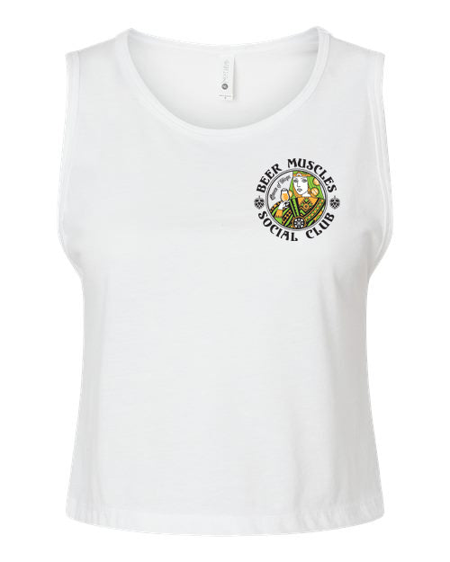 Queen of Hops Women's Crop Tank
