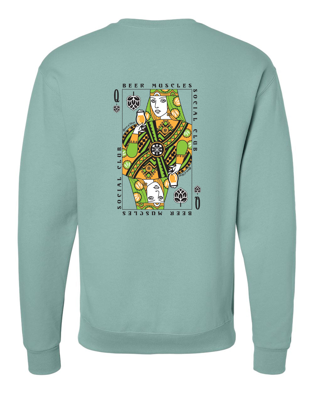 Queen of Hops Crew Fleece