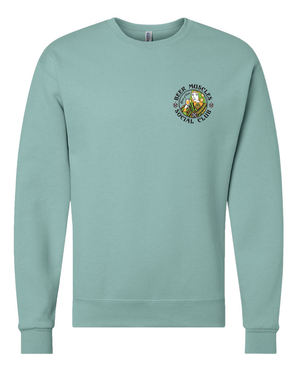Queen of Hops Crew Fleece