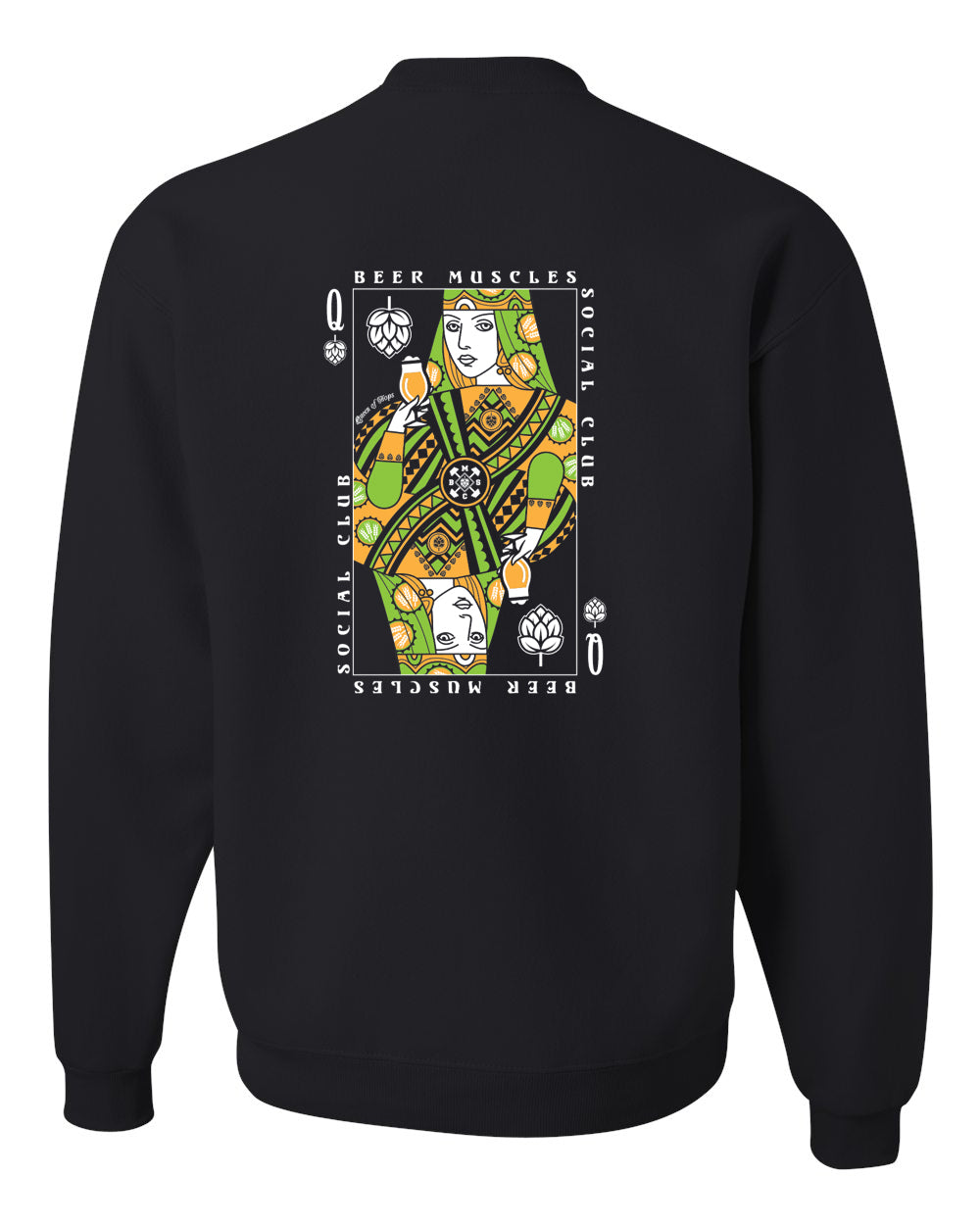 Queen of Hops Crew Fleece