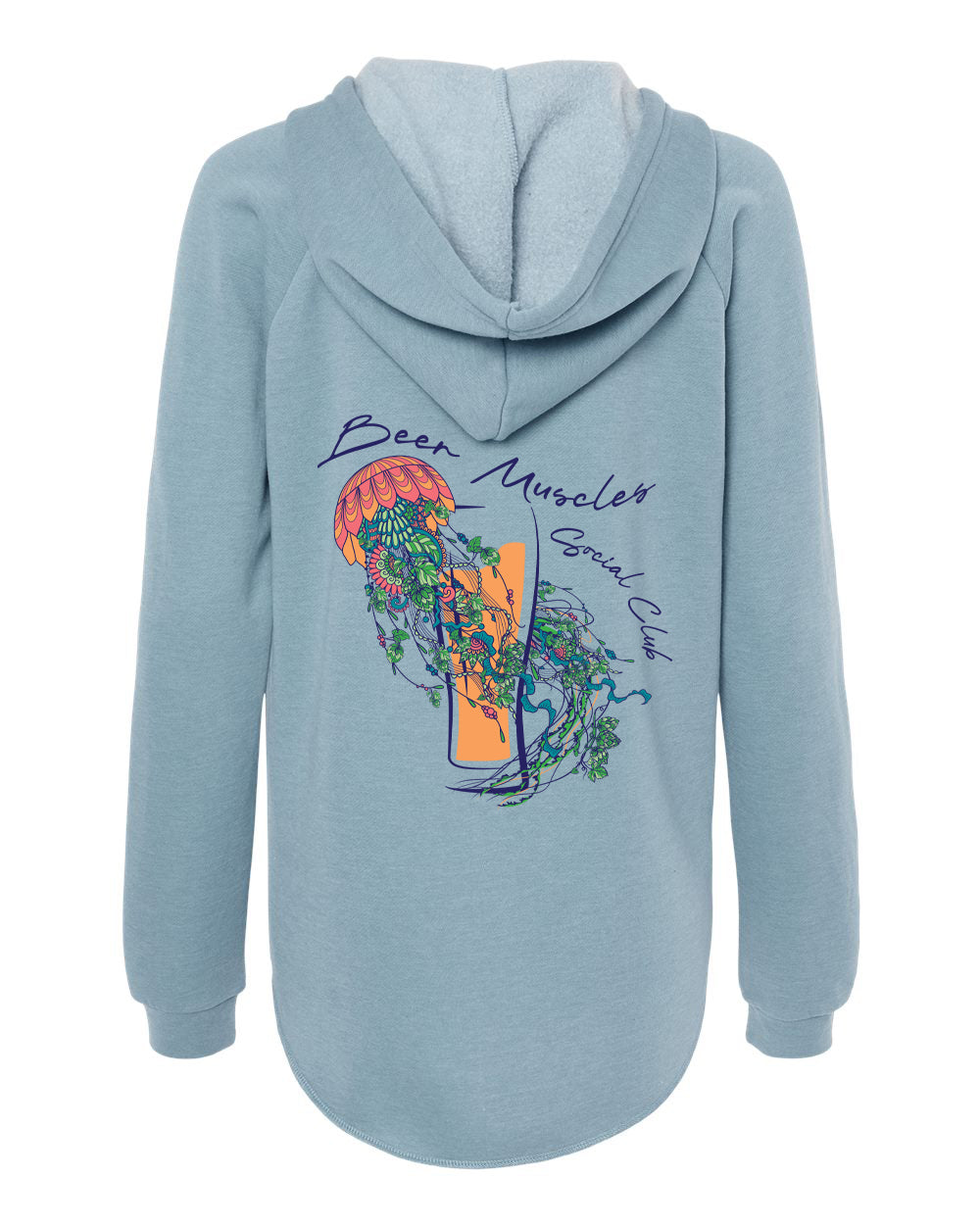 Jellyfish Ladies Wave Wash Hoodie