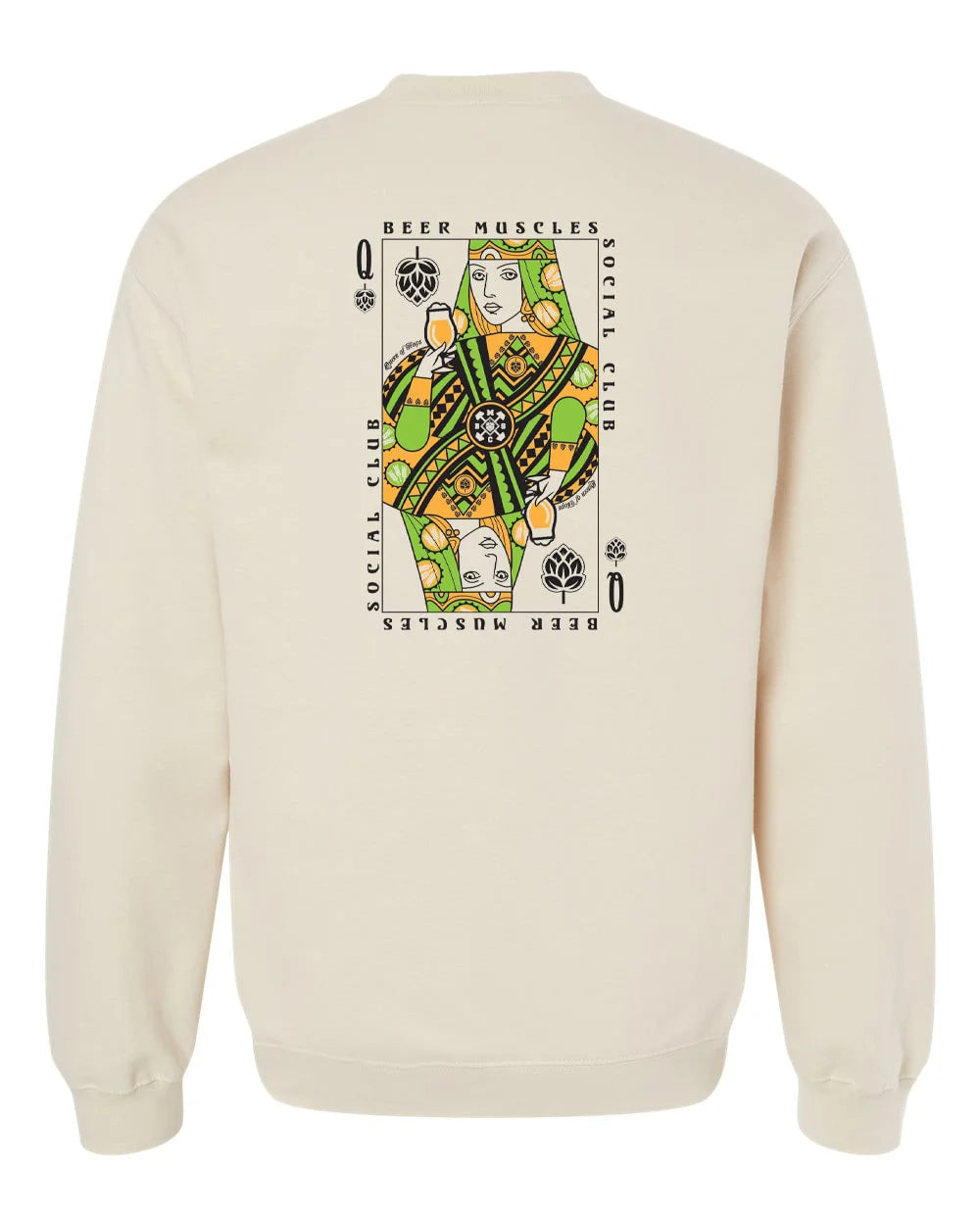 Queen of Hops Crew Fleece