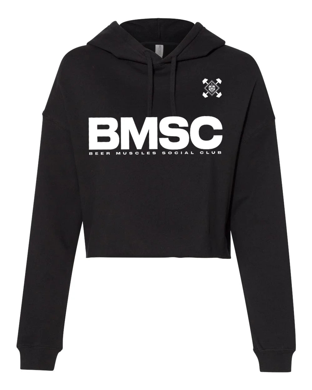 BMSC Ladies Cropped Hoodie