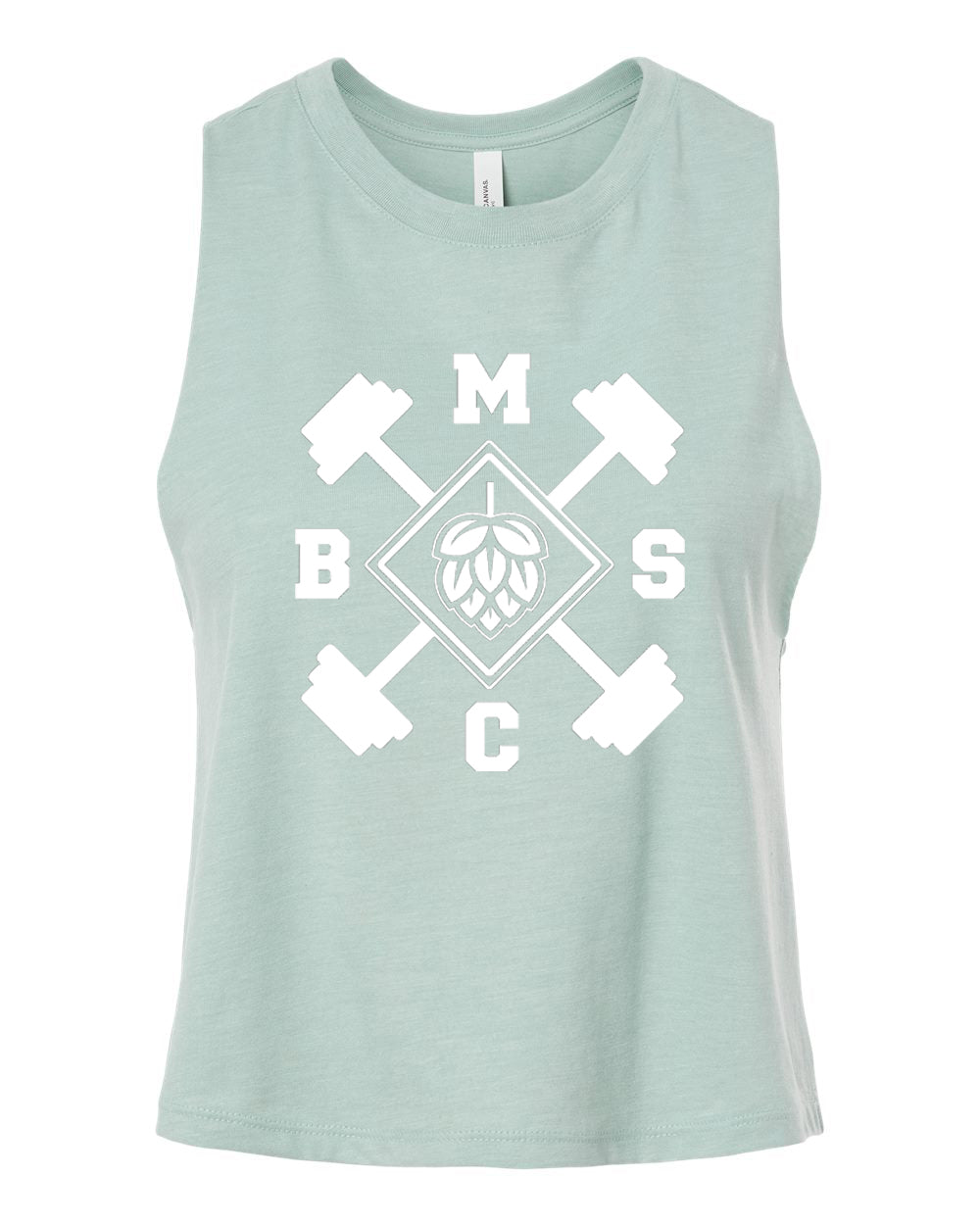 BMSC Women's Racerback Cropped Tank