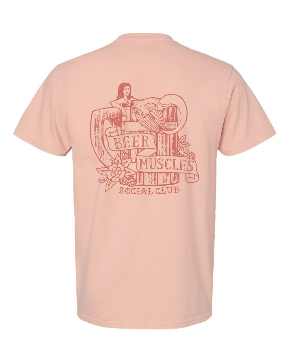 Mermaid Monochromatic T-Shirt