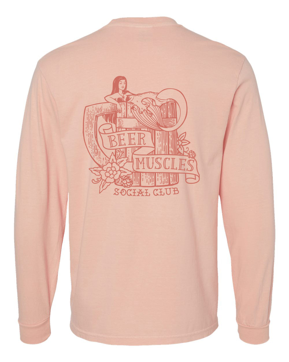 Mermaid Monochromatic Long Sleeve