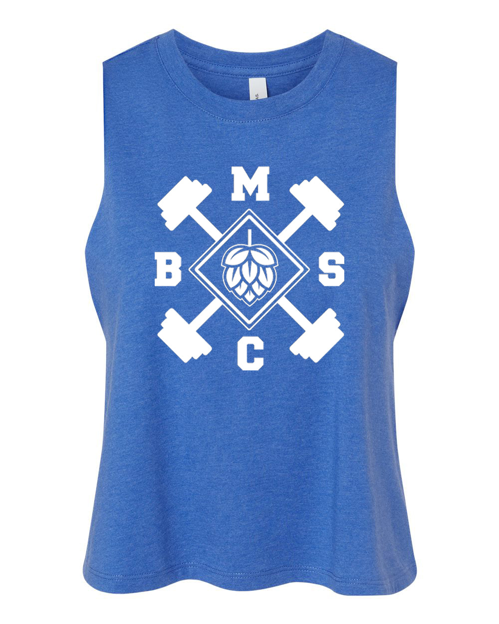 BMSC Women's Racerback Cropped Tank