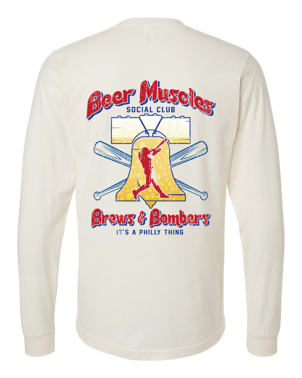 Brews & Bombers Ivory Long Sleeve