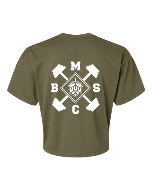BMSC Women's Crop Tee