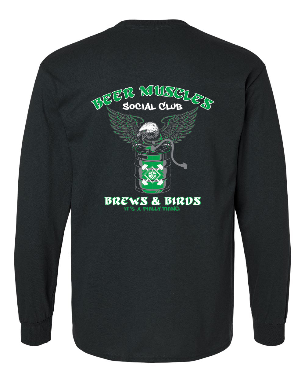 Brews & Birds Black Long Sleeve