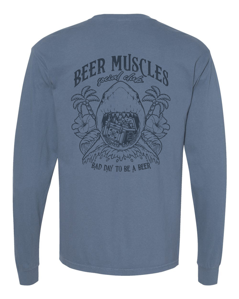 Shark Bite Monochromatic Long Sleeve