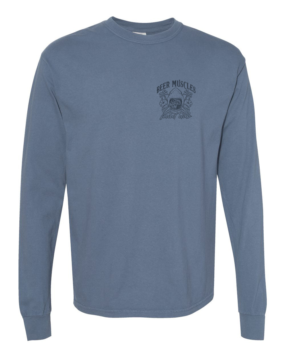 Shark Bite Monochromatic Long Sleeve