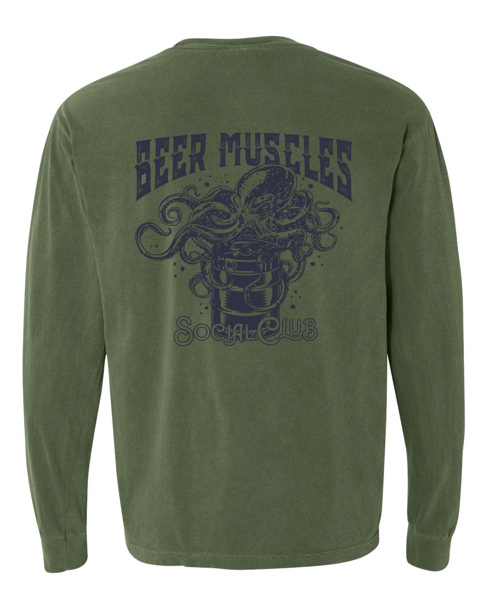 Octopus Monochromatic Long Sleeve