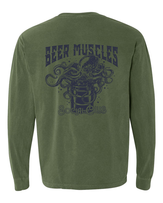 Octopus Monochromatic Long Sleeve