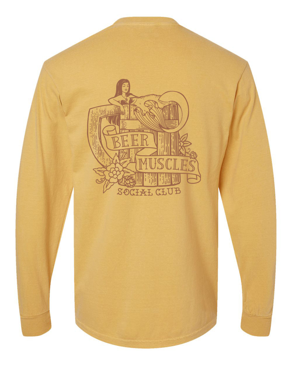 Mermaid Monochromatic Long Sleeve