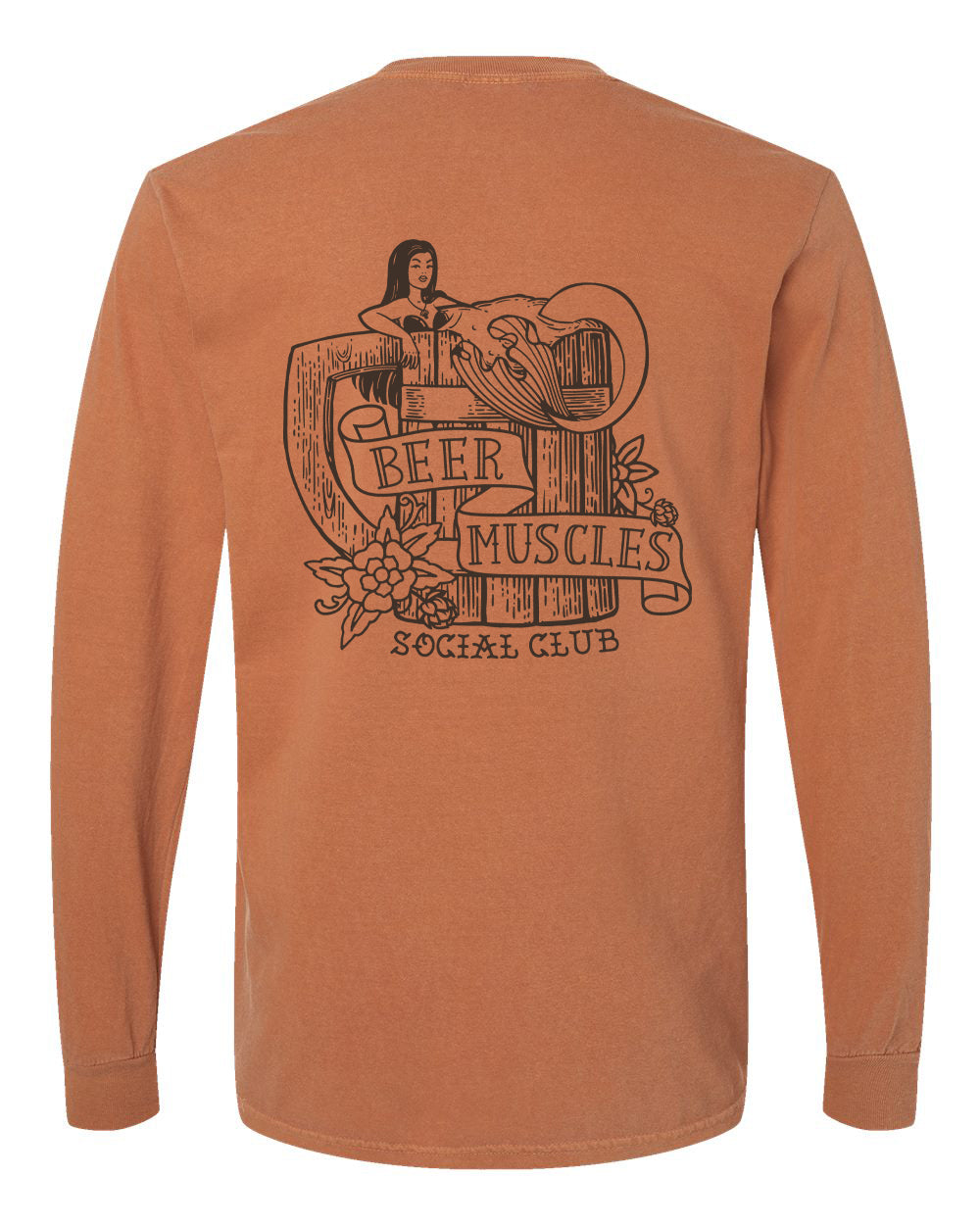 Mermaid Monochromatic Long Sleeve