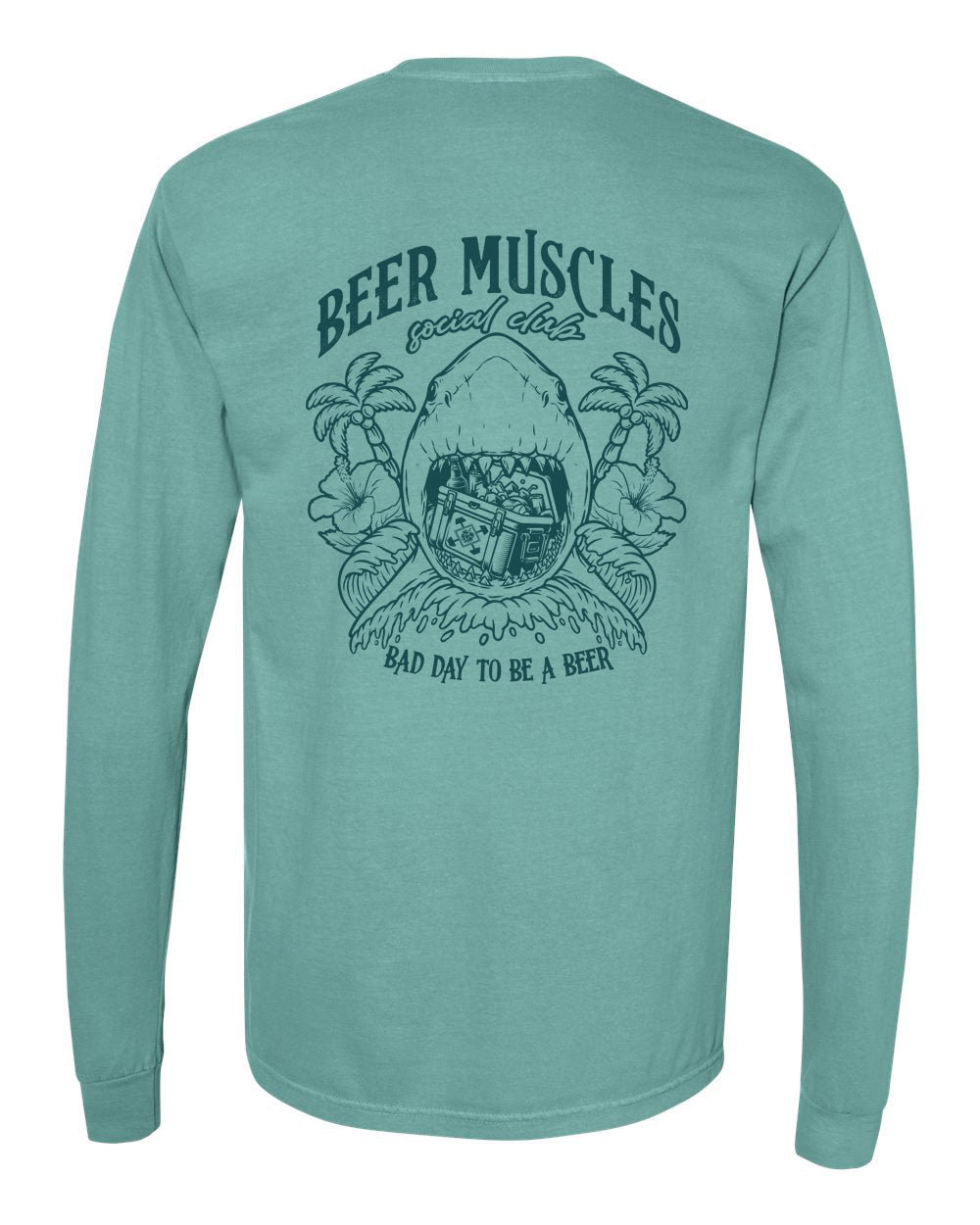 Shark Bite Monochromatic Long Sleeve