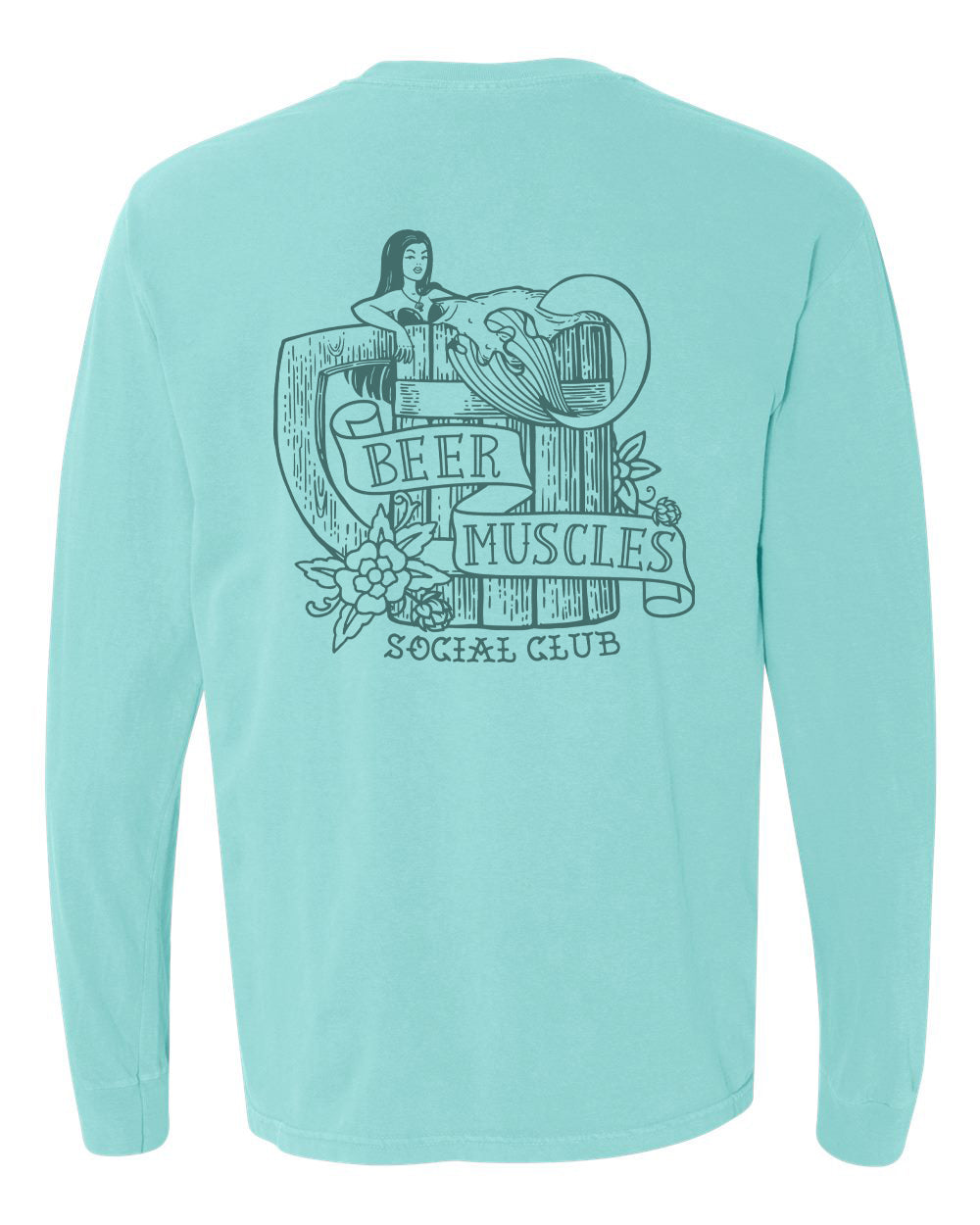 Mermaid Monochromatic Long Sleeve