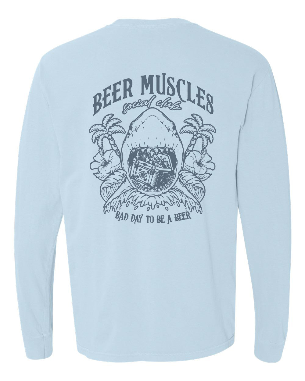 Shark Bite Monochromatic Long Sleeve