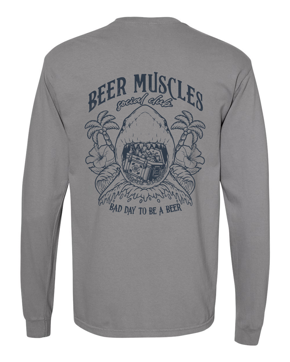 Shark Bite Monochromatic Long Sleeve