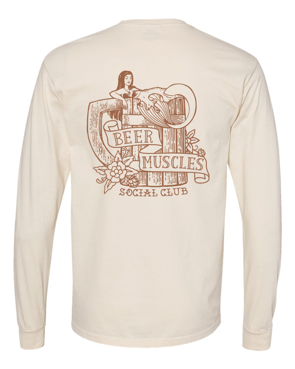 Mermaid Monochromatic Long Sleeve