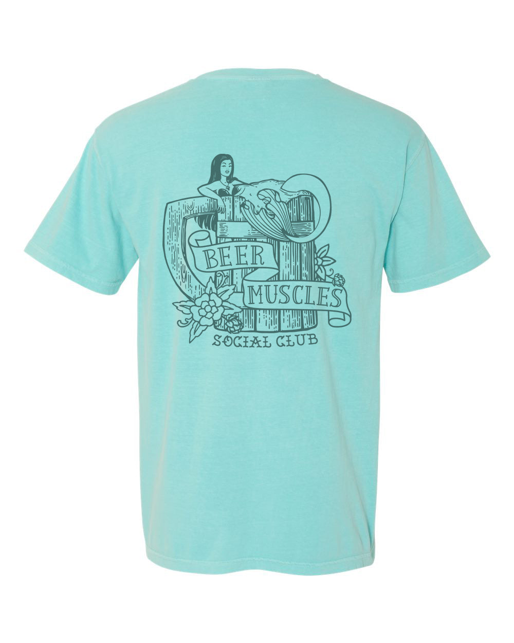 Mermaid Monochromatic T-Shirt