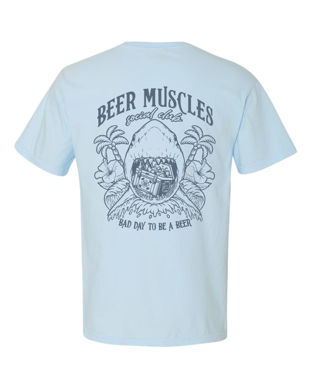 Shark Bite Monochromatic T-Shirt