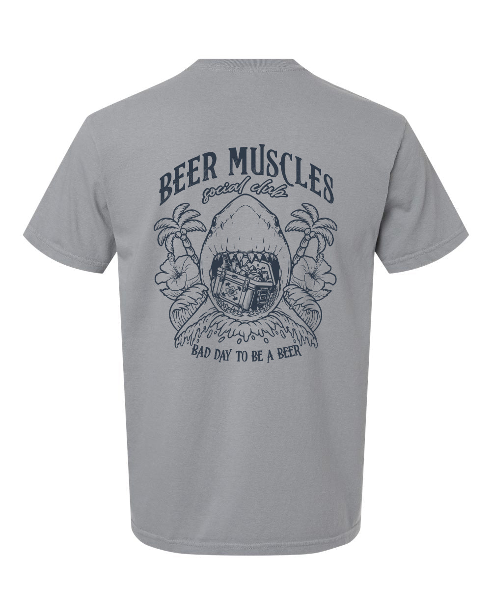 Shark Bite Monochromatic T-Shirt