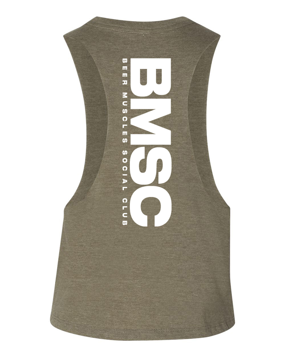 BMSC Women's Racerback Cropped Tank