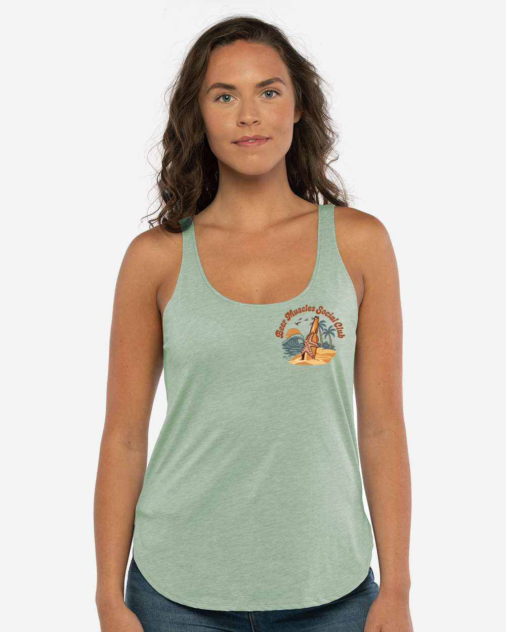 Happy to Beer Here Ladies Tank