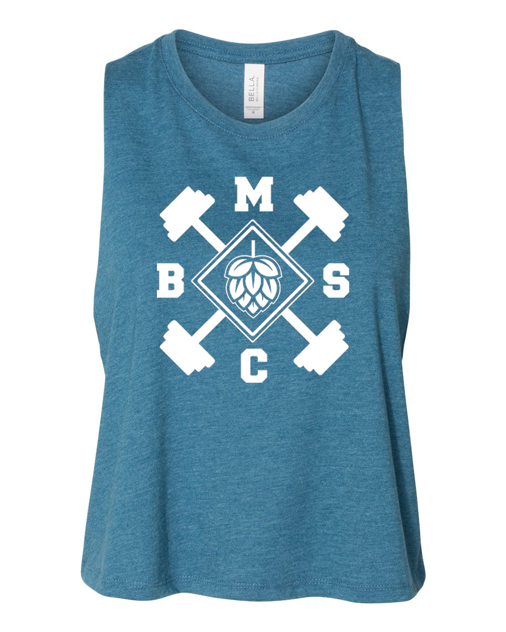 BMSC Women's Racerback Cropped Tank