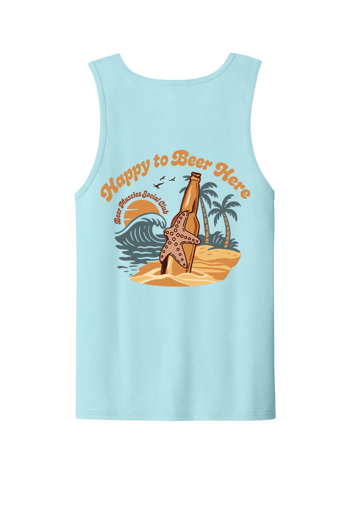Happy to Beer Here Men's Tank
