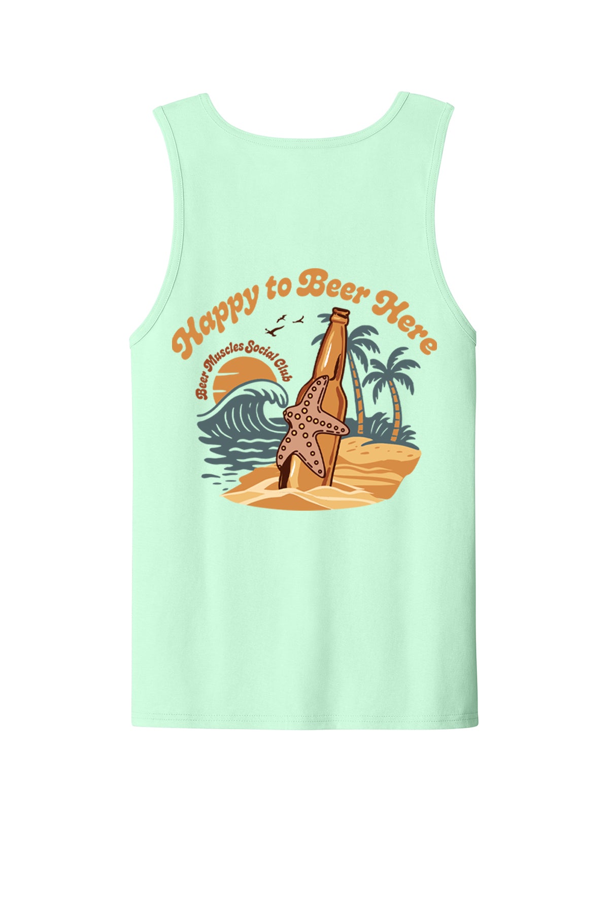 Happy to Beer Here Men's Tank