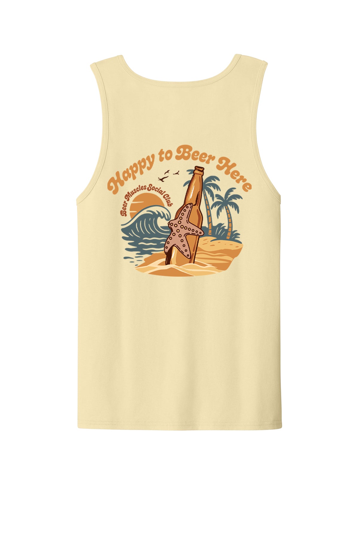 Happy to Beer Here Men's Tank