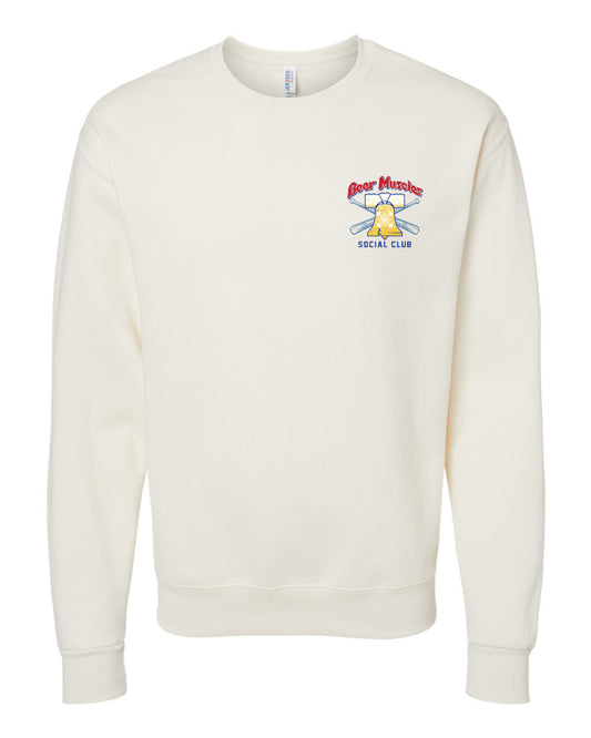 Brews & Bombers Ivory Crew Fleece