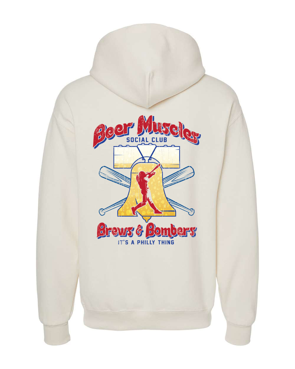 Brews & Bombers Ivory Hoodie