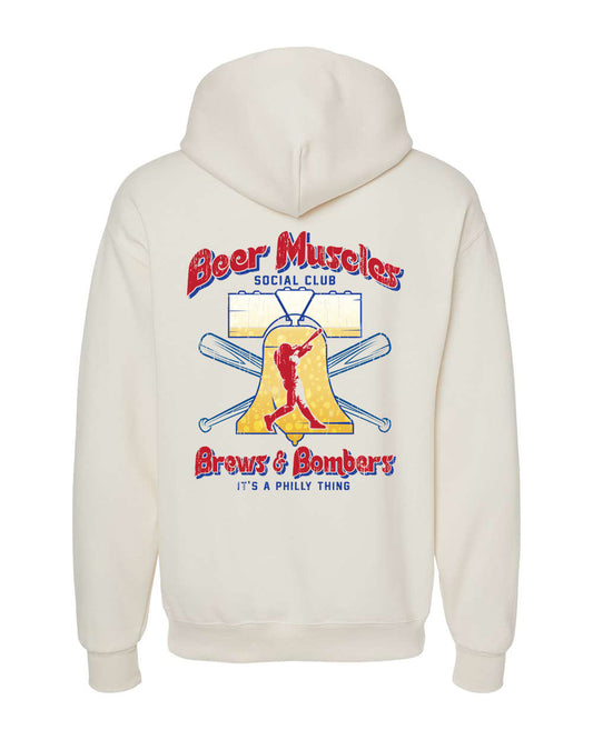 Brews & Bombers Ivory Hoodie