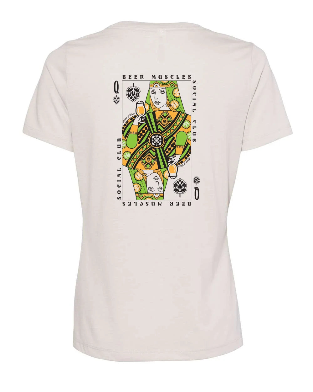 Queen of Hops Women’s V-Neck Tee