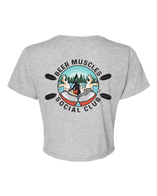 BMSC Kayak Ladies Crop Tee