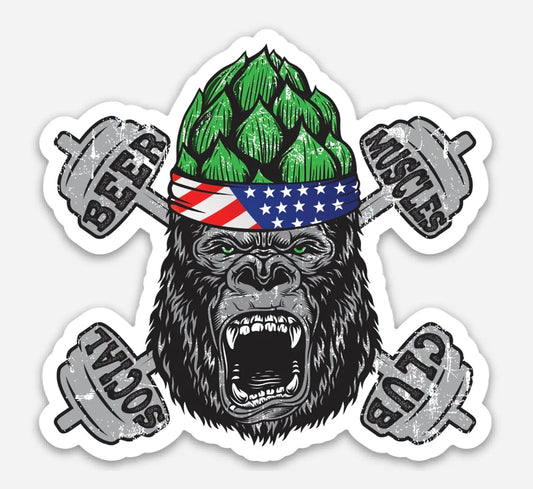 BMSC Gorilla Sticker