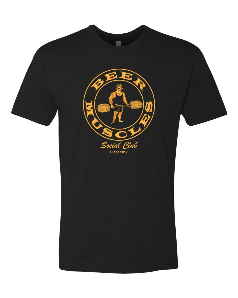 Beer Muscles Gym T-Shirt