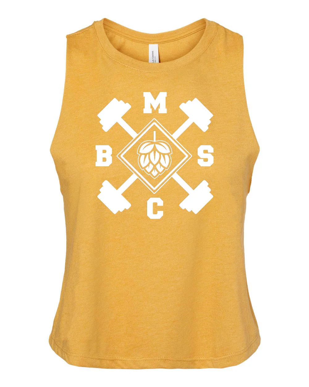 BMSC Women's Racerback Cropped Tank