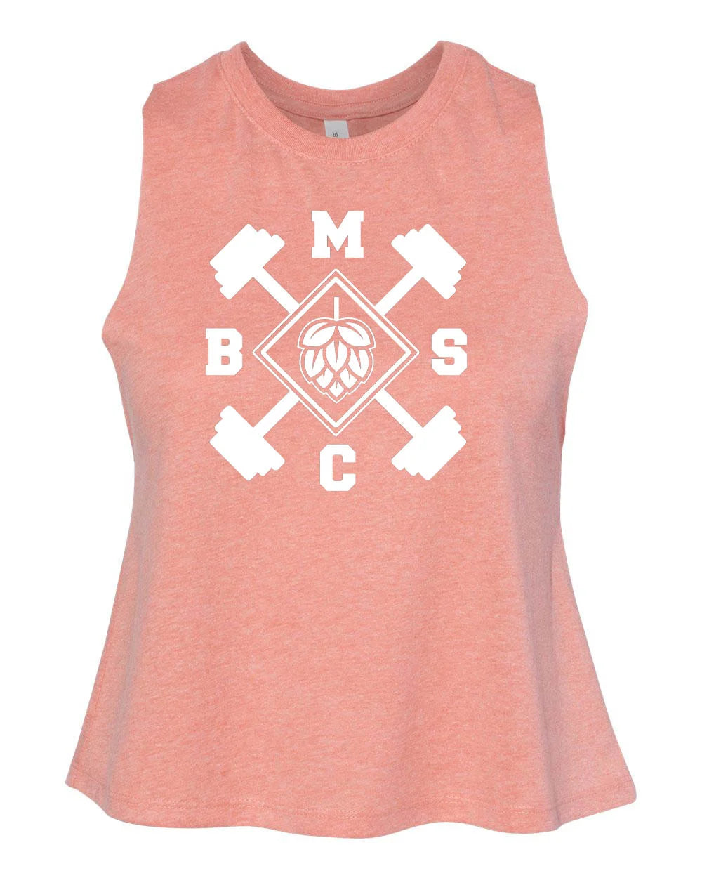 BMSC Women's Racerback Cropped Tank